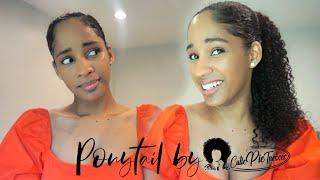 1 Minute Curly Ponytail ~ CutiePieTresses