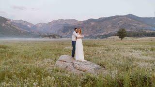 Beautiful RMNP Sunrise Elopement - Rocky Mountain National Park Elopement