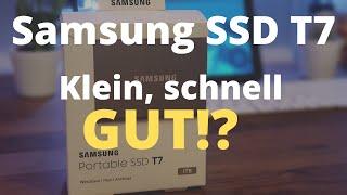 Samsung Portable SSD T7 - Unboxing und Review