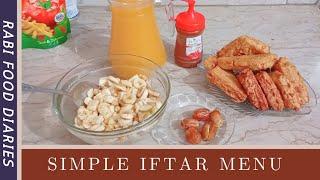 Today Iftar Menu | Simple & Easy Iftari By Rabi Food Diaries