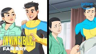 Invincible Digital Fan Art | PV Inspired | Prime Video