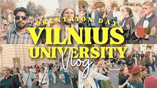 Vilnius university Lithuania First day | Students march | Students from different facilities