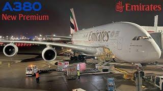 Emirates Airbus A380 New Premium eco !  Paris CDG - Dubai DXB  [FULL FLIGHT REPORT]