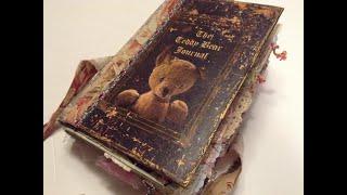 Vintage Teddy Bear Junk Journal for Teddy Bear Lovers