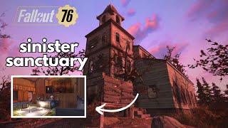 Creepy Church Immersive CAMP Build | Fallout 76 Tutorial