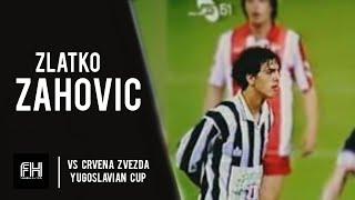 Zlatko Zahovic ● Skills ● Crvena Zvezda 1-0 Partizan ● Yugoslavian Cup 1992-93