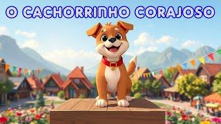 O CACHORRINHO CORAJOSO - História Infantil | #historiainfantilparadormir #historinha #livrosinfantis