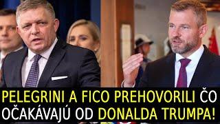 Pellegrini a Fico prehovorili čo očakávajú od Donalda Trumpa