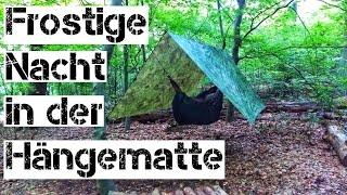 Ausrüstungstest Hängematten-Isolation und Gear Talk | Solo Overnighter