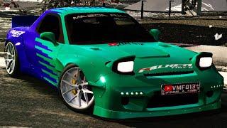 PLOTAGEM DE DRIFT PARA MAZDA RX-7 DA FALKEN CAR PARKING MULTIPLAYER!!!