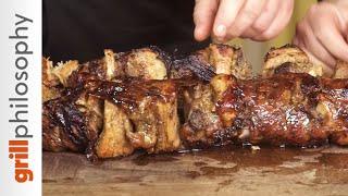 Pork spit-roast kontosouvli wrapped in caul fat, our favorite (EN subs) | Grill philosophy