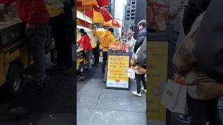 POPULAR New York City Street Food The Halal Guys #shorts