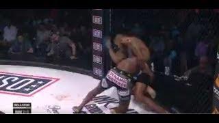 Man Down  Liam McGeary vs Muhammed Lawal Highlights Review Only - No Fight footage