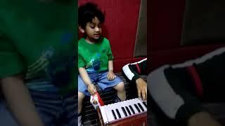 song - mere rashke qamar Singer @Sarang Rana 4 year old with Jagjit Rana