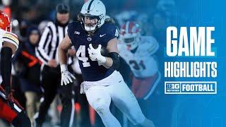 Maryland at Penn State | Highlights | Big Ten Football | 11/30/2024