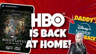 HBO Shows Back At Hotstar: The White Lotus S2 on Disney+Hotstar in Hindi Dubbed, GOT,The Last Of Us