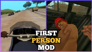 I ADDED FIRST PERSON MOD IN GTA SAN ANDREAS