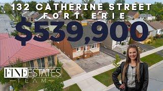 132 Catherine St, Fort Erie | Charming Fort Erie Bungalow FOR SALE