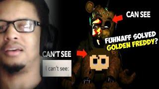 FNAF, The Clue That Solves Golden Freddy REACTION || FUHNAFF COOKED