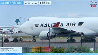 LIVE - Kalitta Air 747 Charter - Sydney Airport Plane Spotting w/ Tim 