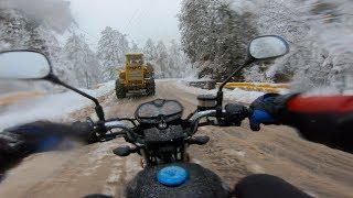 Murree Snowfall Tour - Bike tour to Murree 4k - Beautiful weather muree 2019