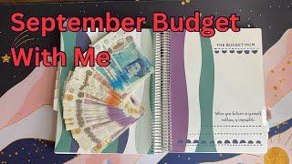 Budget With Me September 2024 | 5 Week Month | With a Noisy Dog  #budgeting #cashstuffing #saving