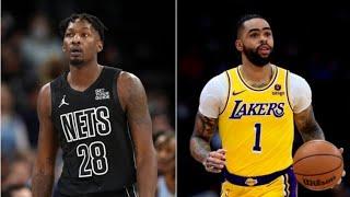 Lakers trade D'Angelo Russell to Nets for Dorian Finney-Smith, Shake Milton