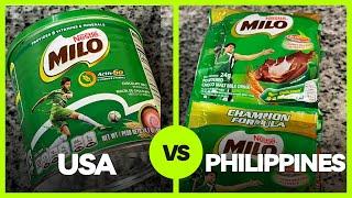 Does Milo from the US & the Philippines taste the same!?