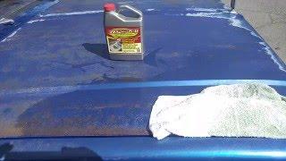 Evapo Rust On Car Paint Review