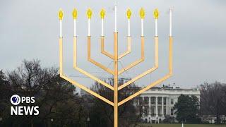 WATCH LIVE: National Menorah lights up for the first night of Hanukkah