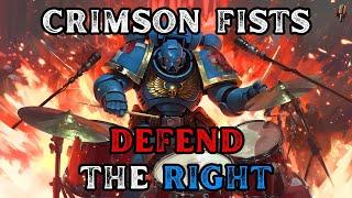 Crimson Fists - Defend the Right | Metal Song | Warhammer 40K | Community Request