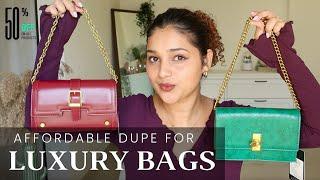 Affordable DUPES for Luxury Bags  under Rs 1999/- | MIRAGGIO BAG HAUL | Honest Review | Shruti Amin