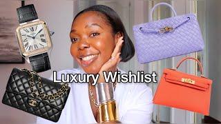 LUXURY WISHLIST 2024| WHAT I DID & DIDNT GET IN 2023