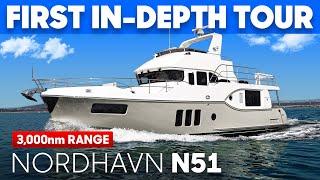 18 SOLD! What's the Nordhavn N51's Secret? Exclusive Tour & Review