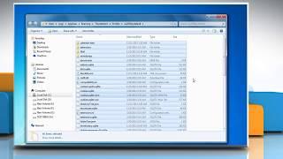 How to Backup and Restore your Profile in Mozilla® Thunderbird