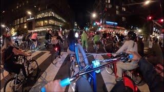 Cutting up at DC Bike Party *risky*