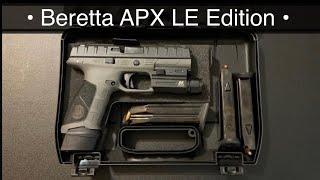 Beretta APX 9MM - Law Enforcement Edition - Best Full Size 9MM for the Price!! - Unboxing!!