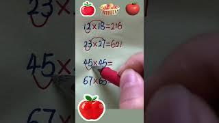 math speed calculation skills️#maths #multiplication #mathstricks #mathproblem #puzzle #foryou