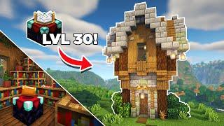 Simple Enchanting Tower! (LVL30)| Minecraft Tutorial