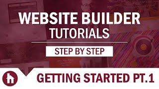 Getting Started in Website Builder | Part 1