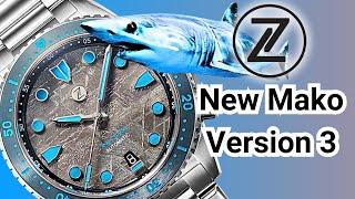 Zelos Mako Diver – New Meteorite Dial Review!
