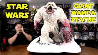 UNBELIEVABLE STAR WARS STATUE:  Giant Custom WAMPA