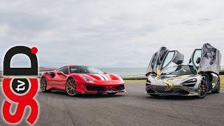 488 Pista vs 720S // BOTB Track Shootout | SCD Driven