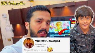 Thank you so much 10k Subscribe  Rajab family #muntazirgaming14 @rajabbutt94