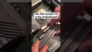 •What to do if your NvMe already has a Heatsink•