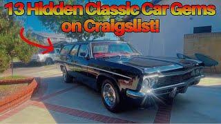 13 Must See Classic Cars on Craigslist – For Sale by Owner!