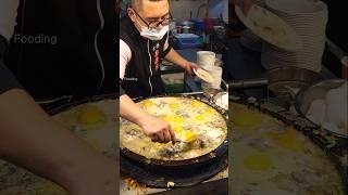 꼭 드셔보세요! 대만 야시장 계란 굴전 - Must try! Amazing Taiwanese Egg Oyster Pancake - Taiwanese Street Food