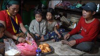 Myvillage official videos EP 1037 || First time villager eating modern bread