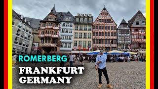 ROAMING AROUND ROMERBERG FRANKFURT GERMANY | TRAVEL VLOG