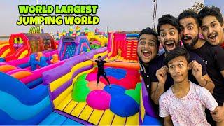 WORLD LARGEST JUMPING HOUSE  JAMBO JUMP | MISHKAT KHAN